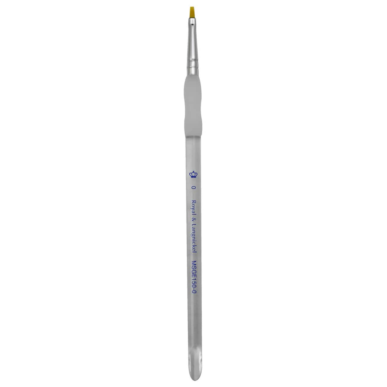12 Pack: Royal & Langnickel® Soft-Grip™ Golden Taklon Short Handle Shader Brush